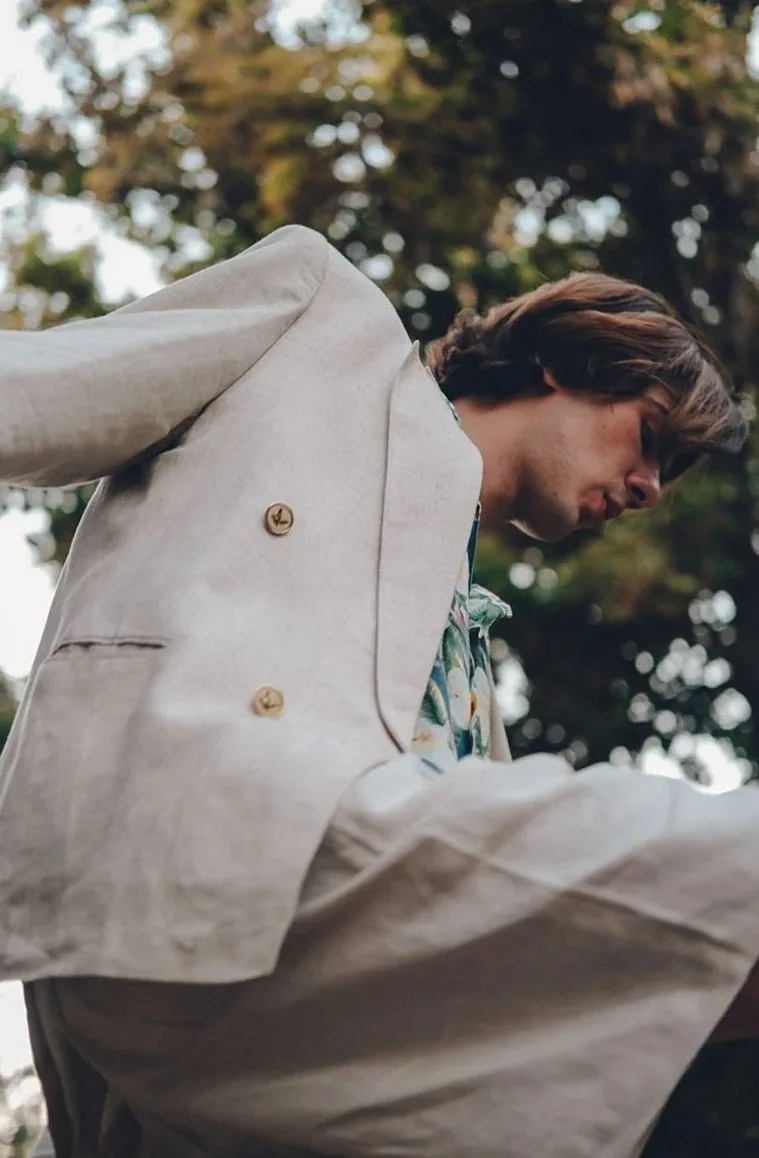 Boiled Wool Blazer